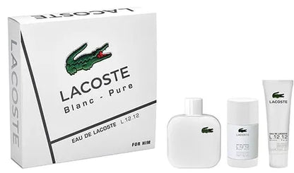 set de perfumes Lacoste Blanc Pure