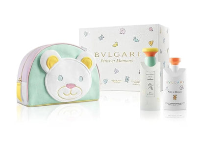 Perfume Bvlgari Petits Et Mamans Set Mujer 100ml Edt con acordes florales atalcados y toques de bergamota manzanilla y melocoton blanco