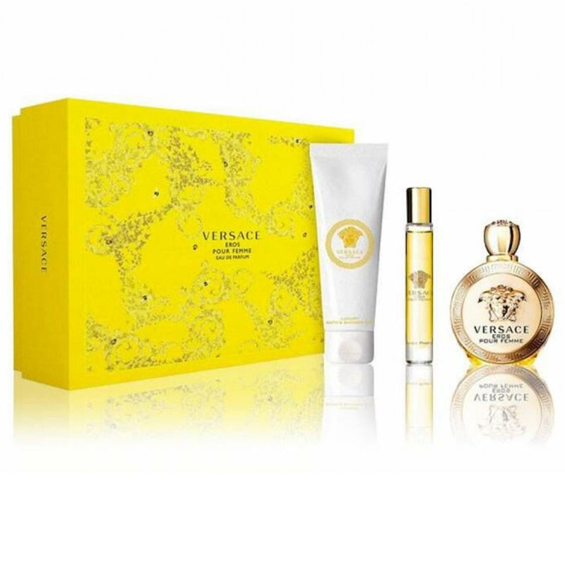 Estuche Eros Pour Femme Versace Set Mujer Eau De Parfum 100ml
