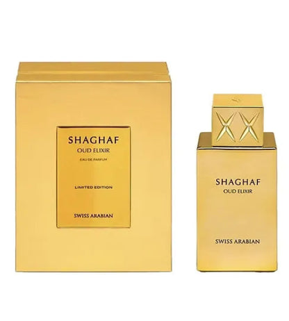 Perfume Shaghaf Oud Elixir Swiss Arabian Eau De Parfum 75ml original unisex