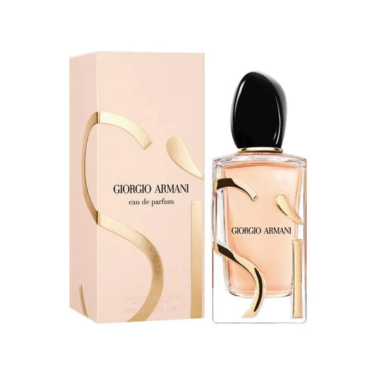 perfume si eau de parfum giorgio armani 100ml chipre frutal para mujer con grosella negra rosa de mayo y vainilla