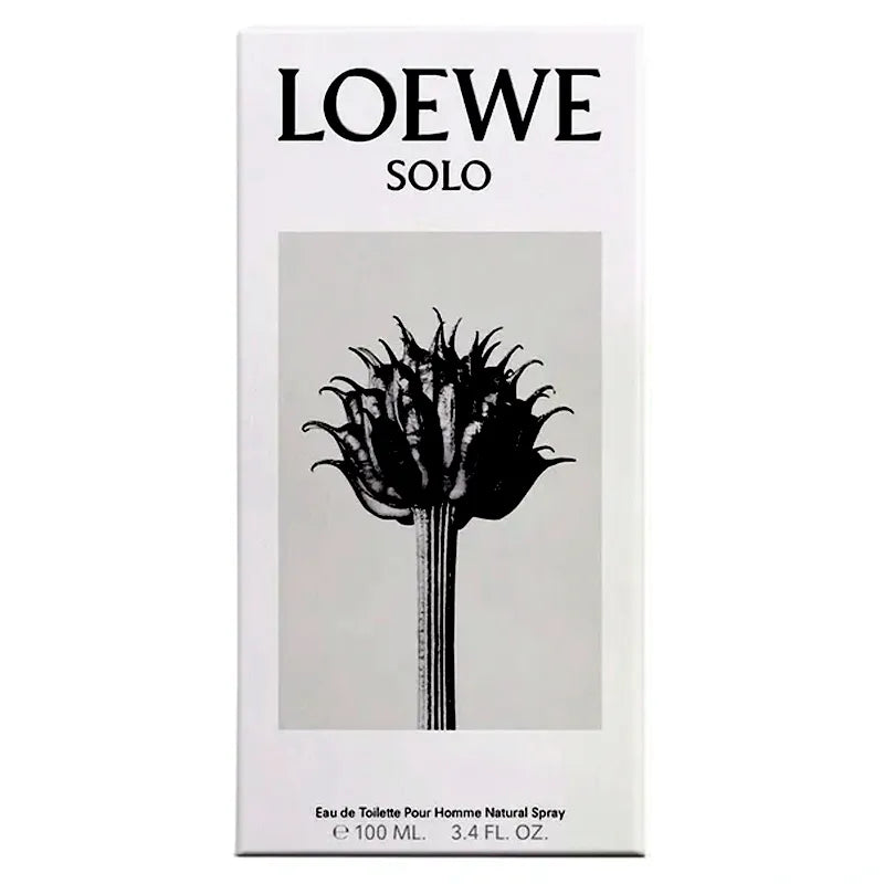 Perfume Solo Loewe Hombre 100 ml vista frontal del frasco