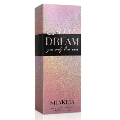 Presentación completa del perfume Sweet Dream Shakira 80ml