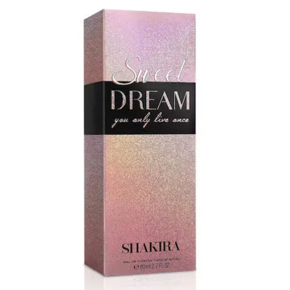 Presentación completa del perfume Sweet Dream Shakira 80ml