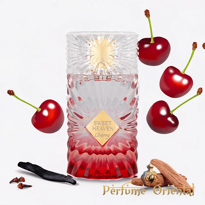 Vista lateral del perfume Sweet Heaven Cherry Gulf Orchid 100 ml