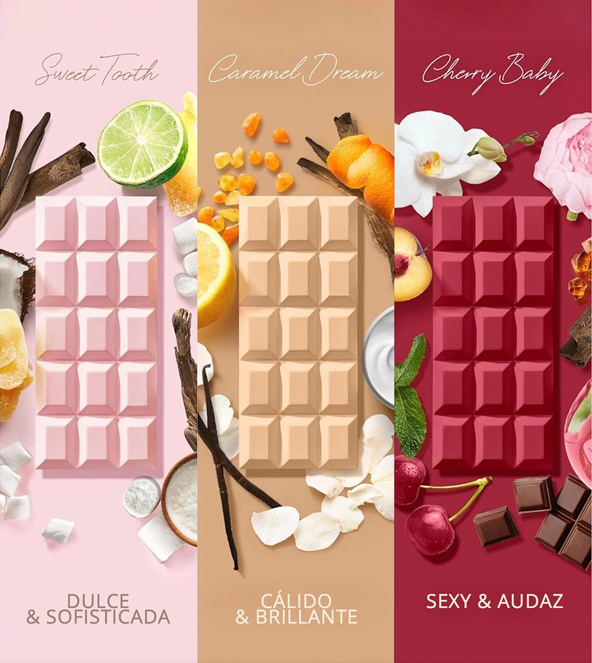 presentación completa del perfume Sabrina Carpenter Sweet Tooth Cherry Baby original 75ml