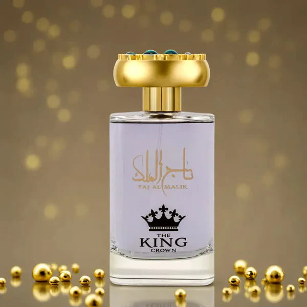 Presentación del perfume Taj Al Malik The King Crown 100 ml