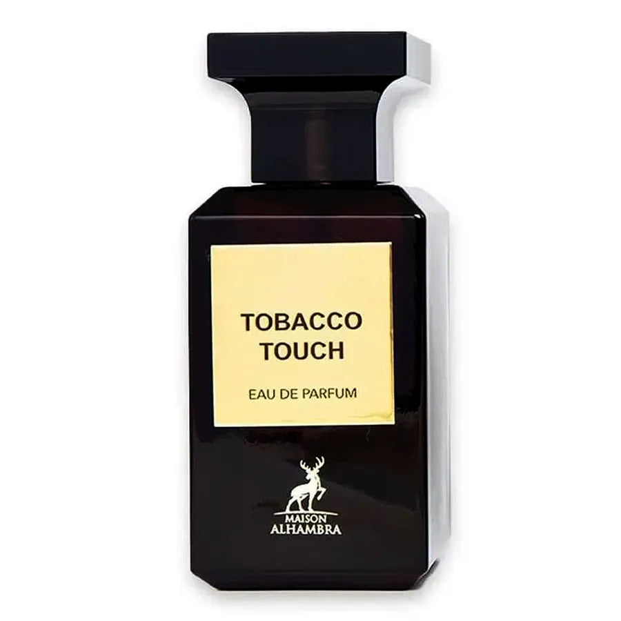 Caja del perfume Tobacco Touch Maison Alhambra presentación original premium