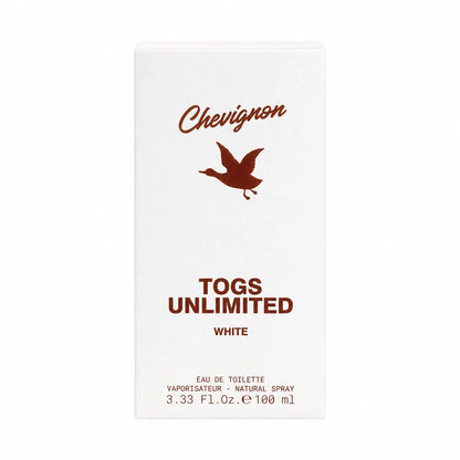 Togs Unlimited White de Chevignon 100 ml EDT para hombre de estilo moderno y fresco