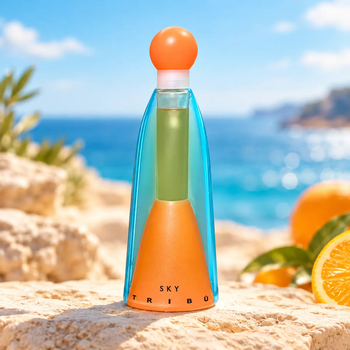 tribu sky edp 100 ml unisex en ambiente fresco costero