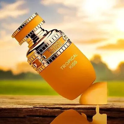 Presentación completa del perfume Tropical Kiss French Avenue 80 ml