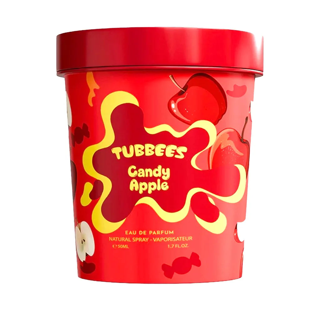 caja original de tubbees candy apple edp 50 ml para mujer y hombre