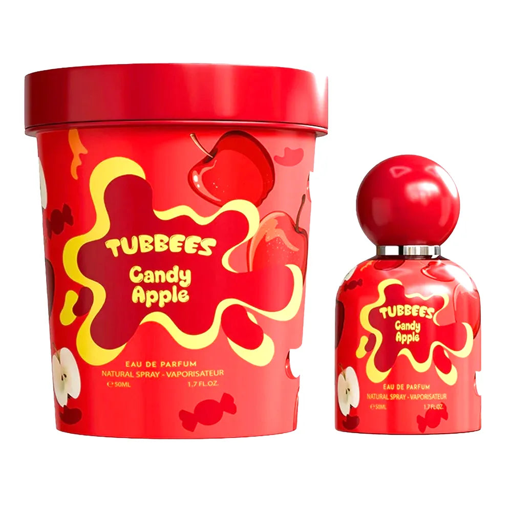 perfume tubbees candy apple edp 50 ml unisex en su presentación original.