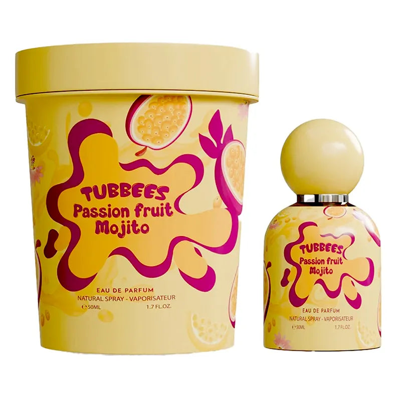 Perfume Tubbees Passion Fruit Mojito 50 ml Eau de Parfum Grandeur fragancia unisex original