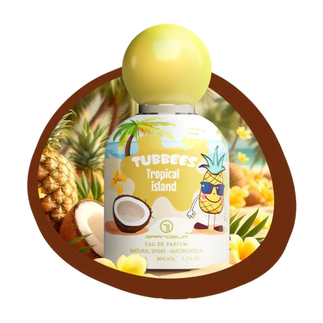 Caja del perfume Tubbees Tropical Island Grandeur 50ml