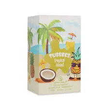 Vista lateral del perfume Tubbees Tropical Island Grandeur 50ml