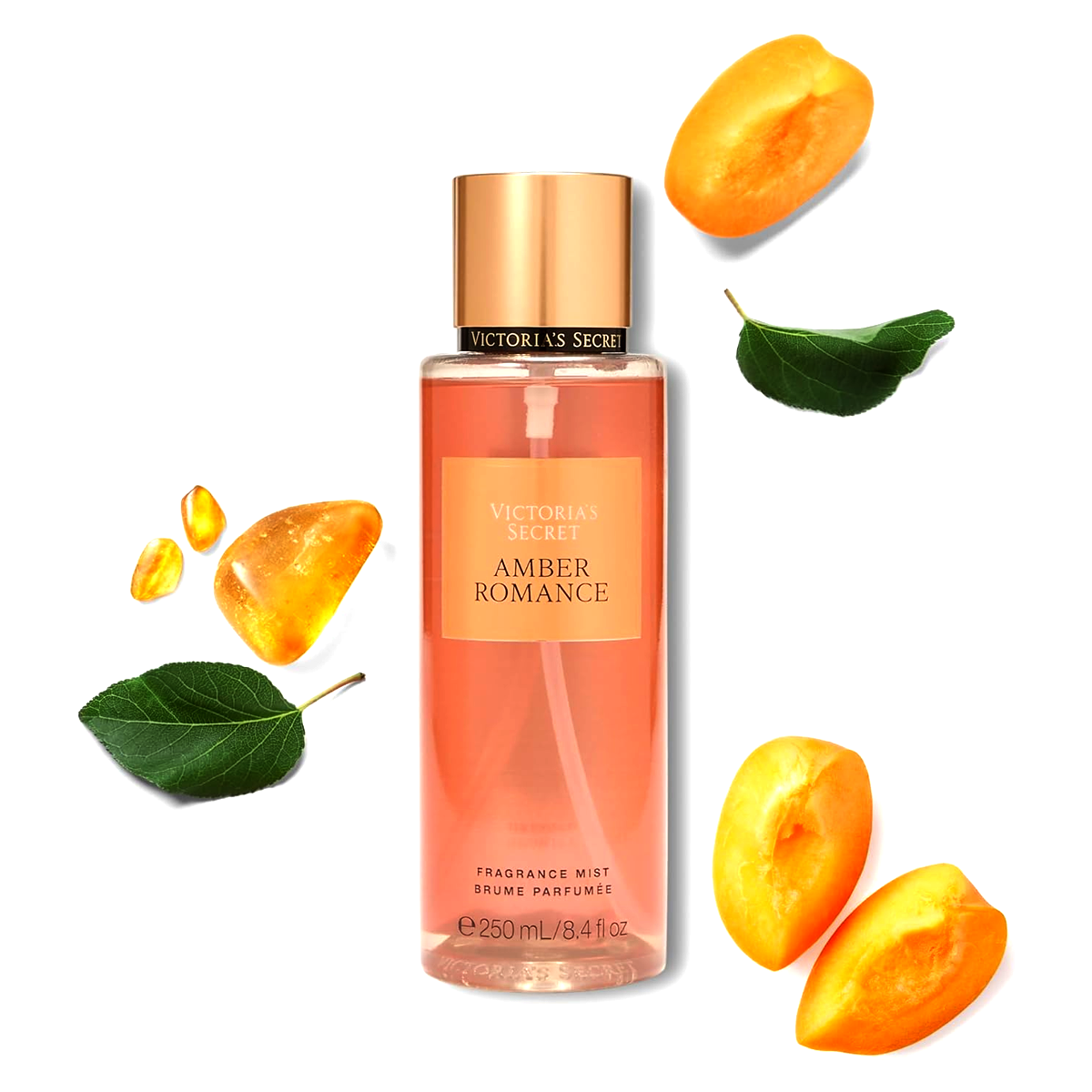 Victoria’s Secret Amber Romance Fragrance Mist 250 ml vista posterior