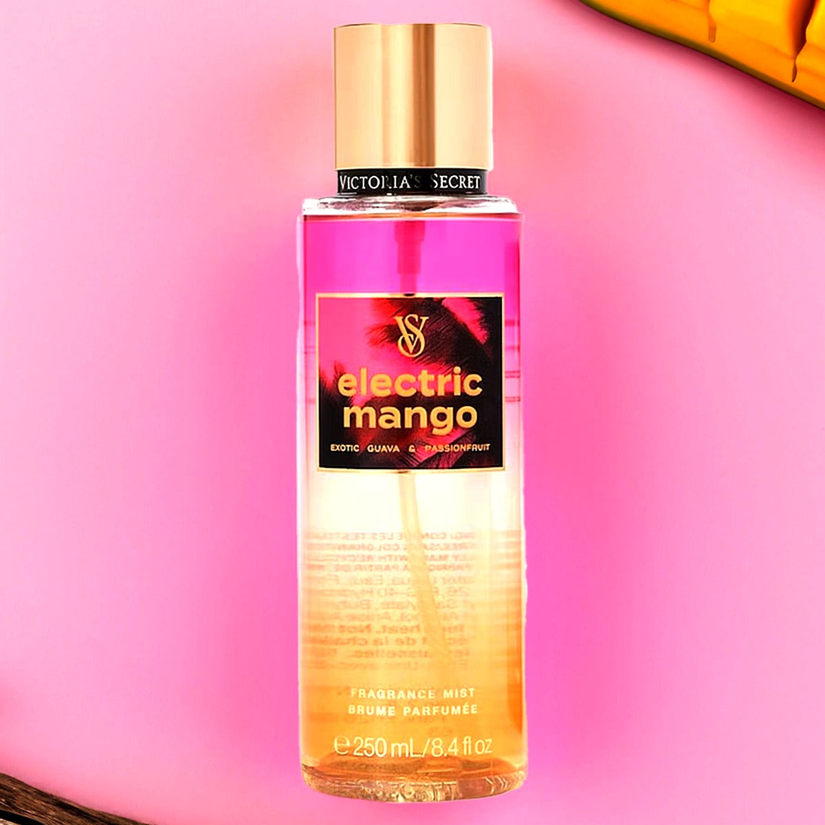 Frasco Victoria’s Secret Electric Mango Fragrance Mist 250 ml