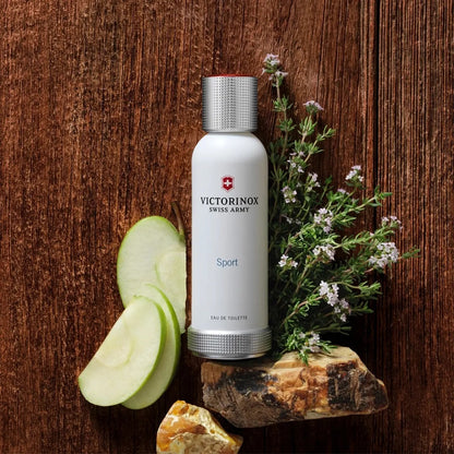 victorinox swiss army sport eau de toilette 100ml perfume aromático fresco para hombres con estilo dinámico y elegante