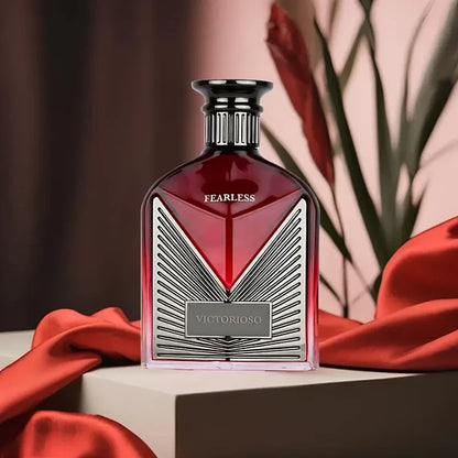 Detalle del frasco Victorioso Fearless Maison Alhambra Eau de Parfum