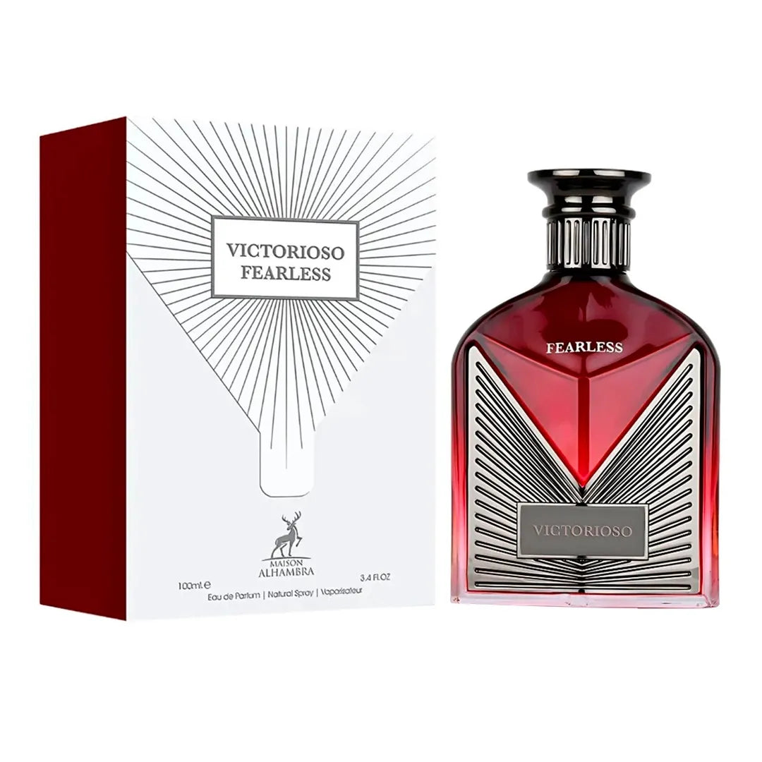 Perfume Victorioso Fearless Maison Alhambra 100ml vista frontal