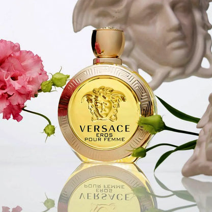 vista frontal Versace Eros Pour Femme Eau de Parfum 100ml