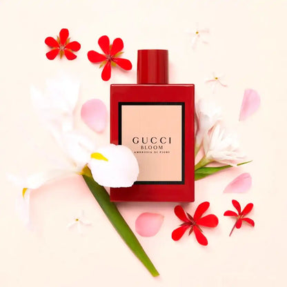 Vista previa del perfume Gucci Bloom Ambrosia di Fiori EDP Intense 100 ml para mujer