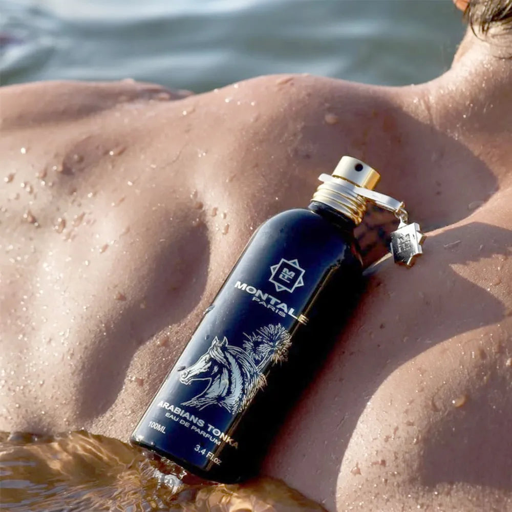Vista frontal del perfume Arabians Tonka Montale Eau de Parfum