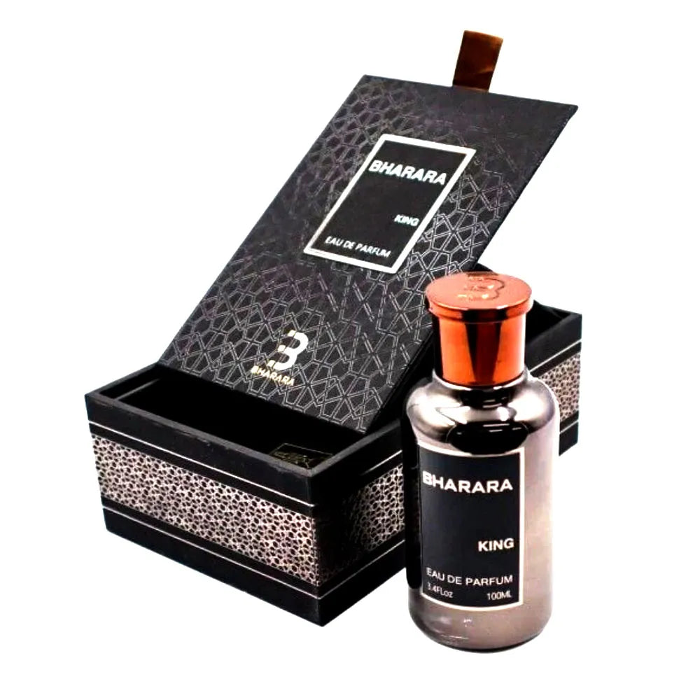 Caja original del perfume Bharara King 100ml Eau de Parfum