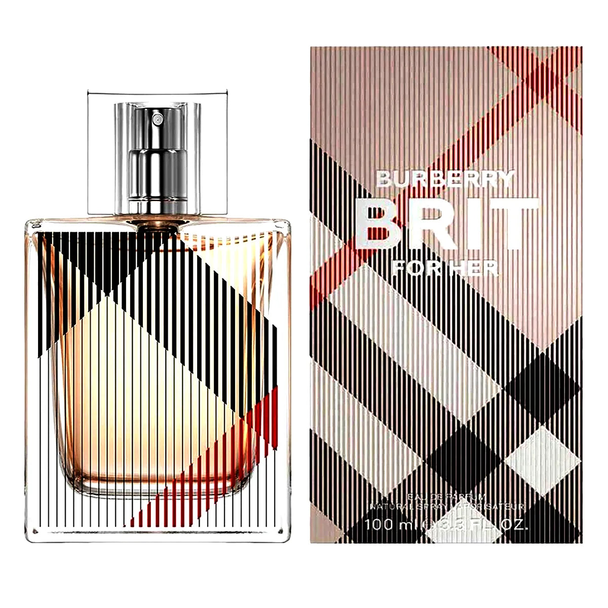 Vista frontal del perfume Burberry Brit For Her Eau de Parfum