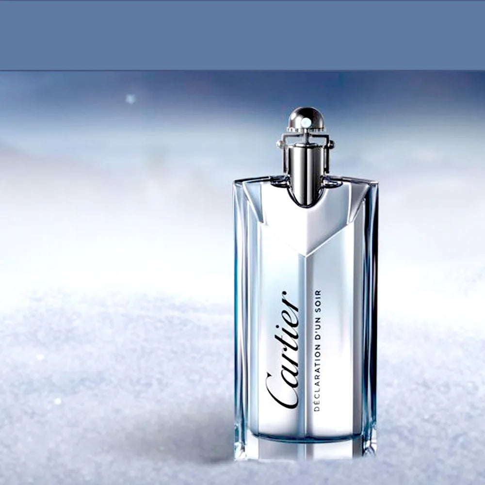 Vista frontal del perfume Cartier Déclaration D'Un Soir Eau de Toilette