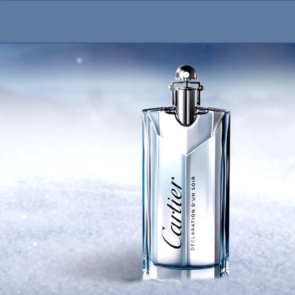 Vista frontal del perfume Cartier Déclaration D'Un Soir Eau de Toilette