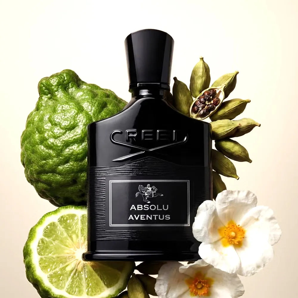 Vista frontal del perfume Creed Absolu Aventus Eau de Parfum