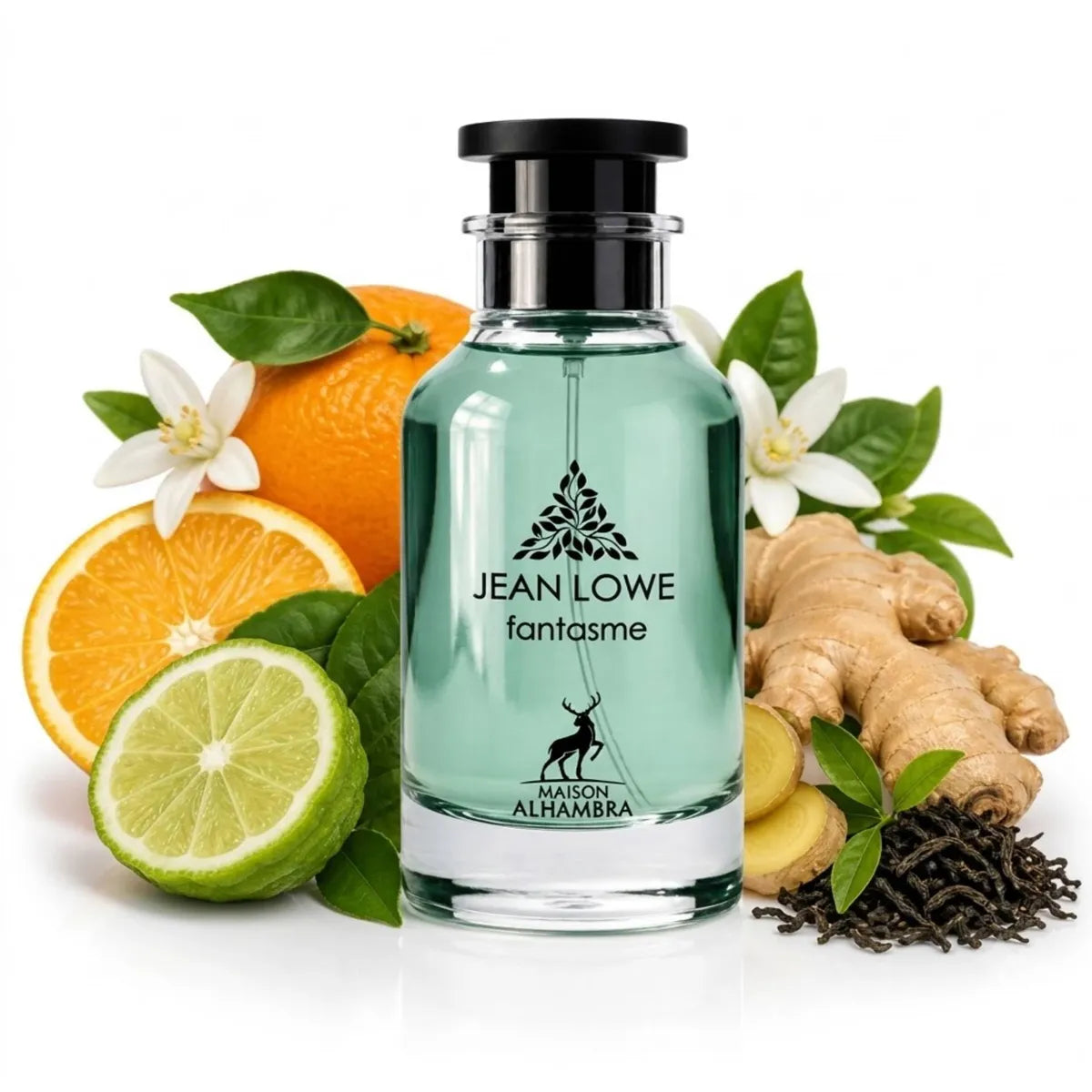 Vista frontal del perfume Jean Lowe Fantasme Maison Alhambra Eau de Parfum