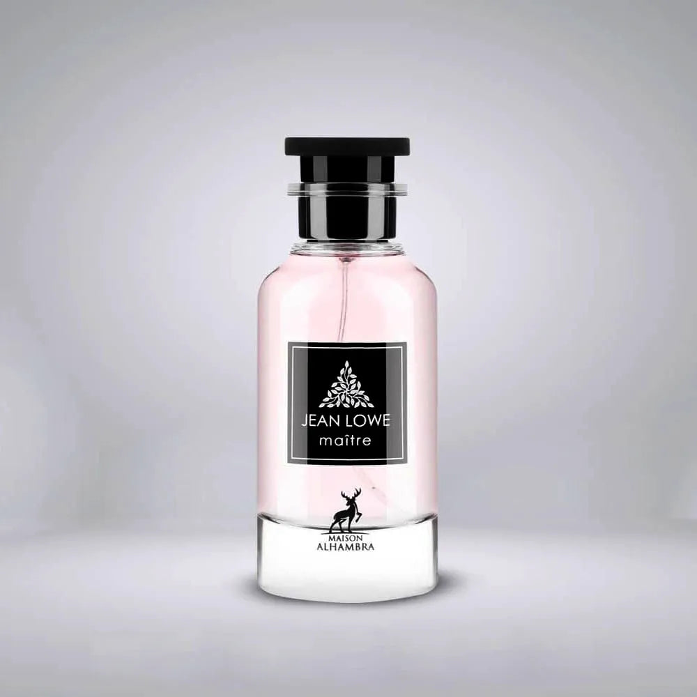 Vista frontal del perfume Jean Lowe Maître Eau de Parfum para hombre