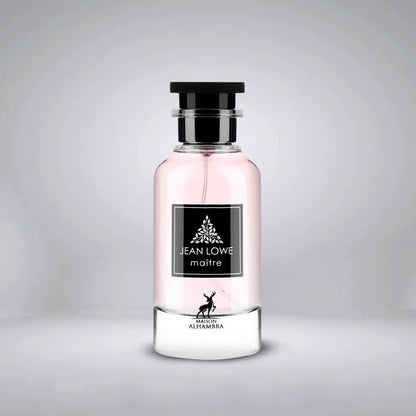 Vista frontal del perfume Jean Lowe Maître Eau de Parfum para hombre