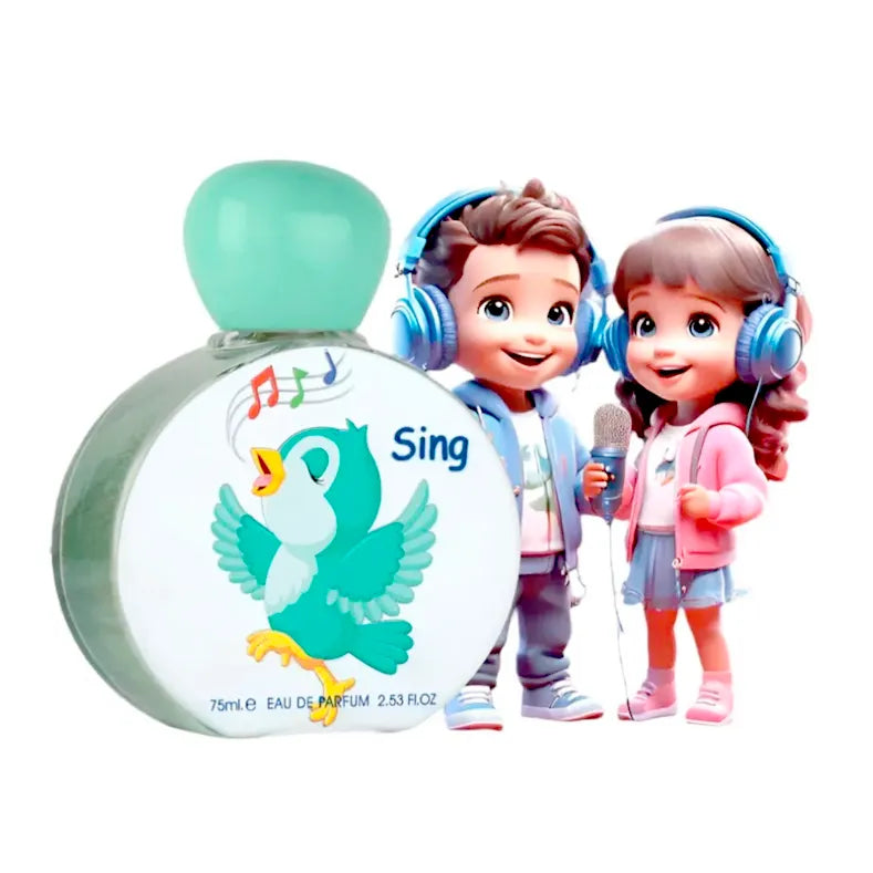 Caja original del perfume Sing Lattafa Pride presentación infantil