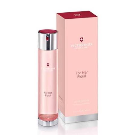 Vista frontal del perfume Swiss Army Floral For Her Victorinox Eau de Toilette