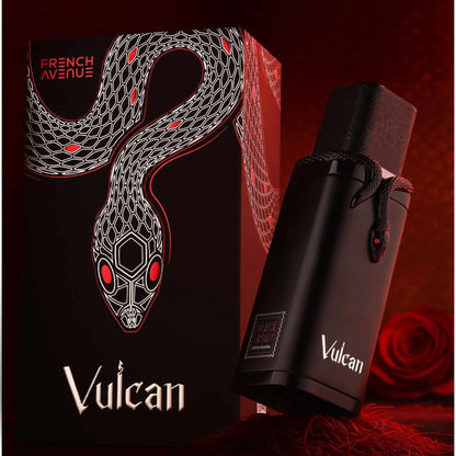 Caja del perfume Vulcan Black Friday French Avenue 100ml