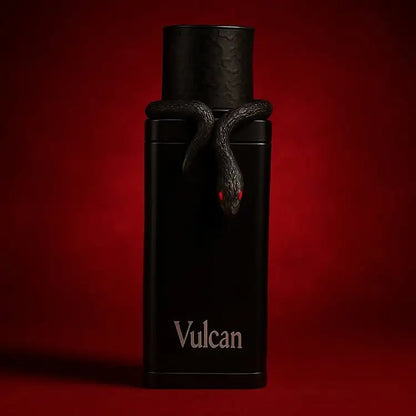 Vista lateral del perfume Vulcan Black Friday French Avenue 100ml