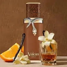 Vista lateral del perfume Vulcan Sable French Avenue 100ml