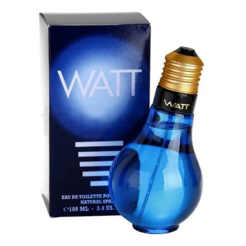 Frasco original del perfume Watt Blue Cofinluxe para hombre