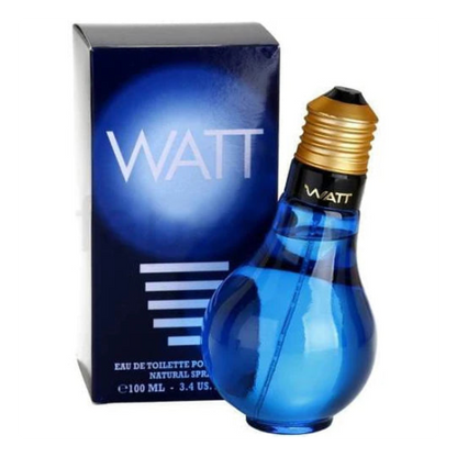 Frasco original del perfume Watt Blue Cofinluxe para hombre