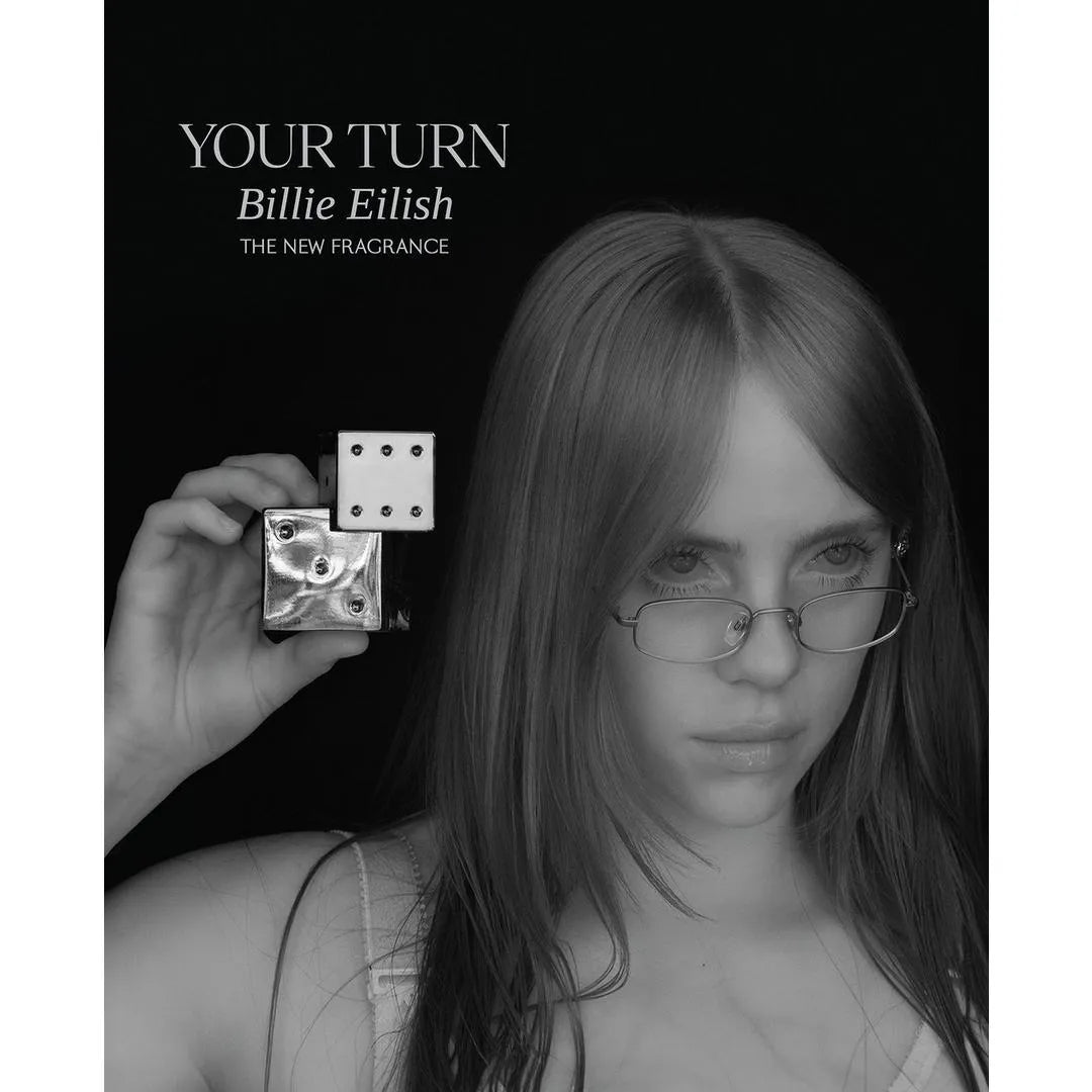 Fragancia unisex Billie Eilish Your Turn Eau De Parfum 100ml con acordes de coco durazno y jazmin nocturno perfecta para ocasiones especiales