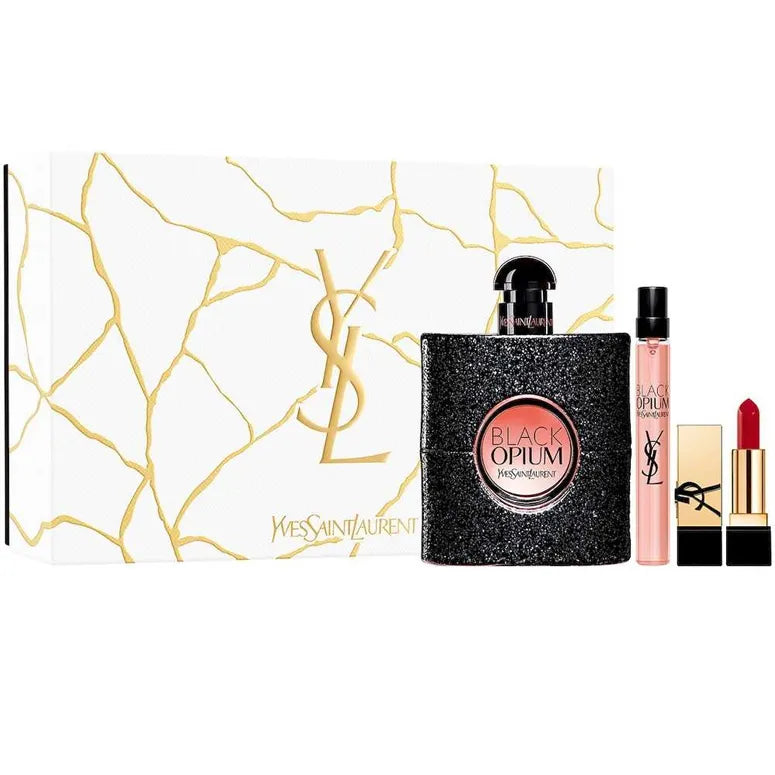 yves saint laurent Opium Black set estuche