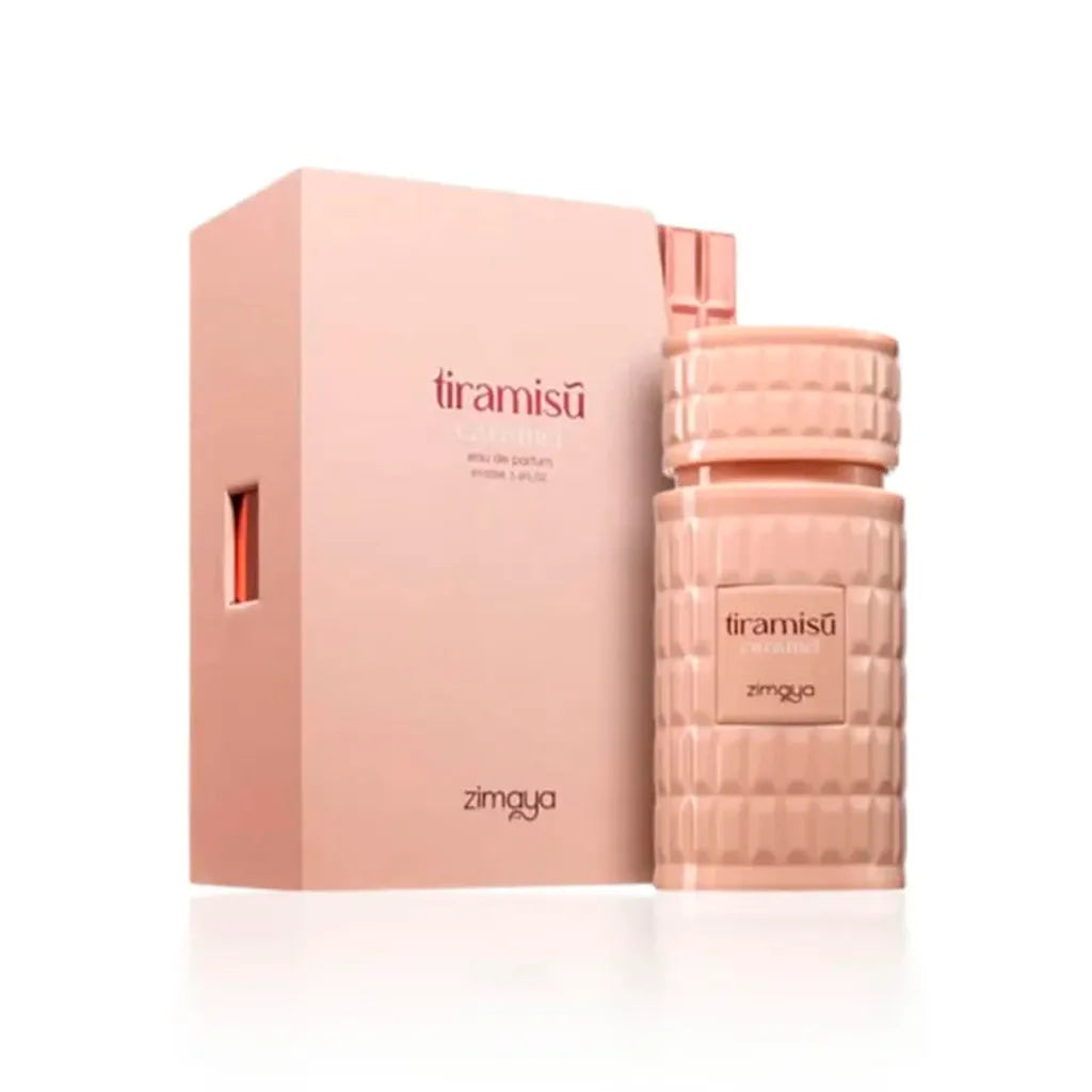 Perfume Zimaya Tiramisú Caramel 100ml vista frontal